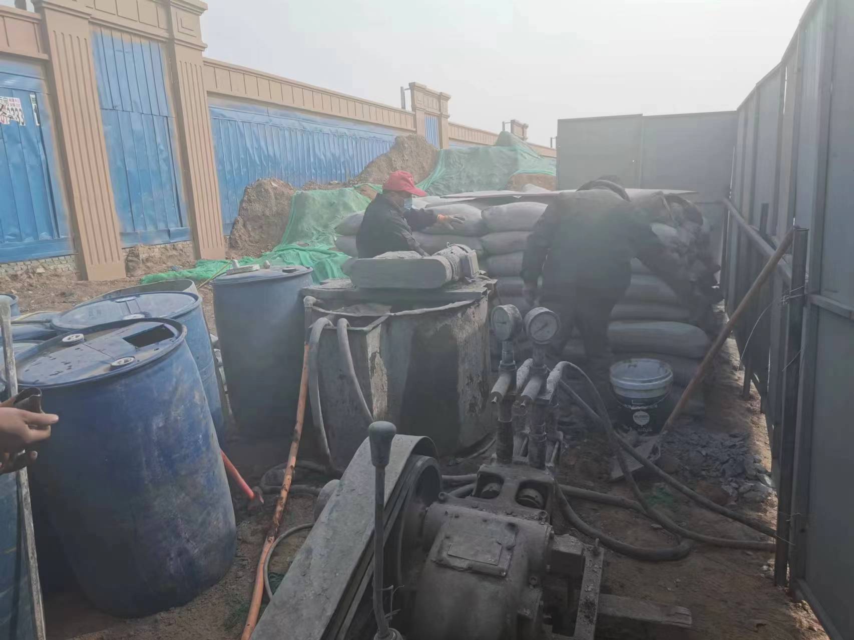 柳江地基沉降注浆加固